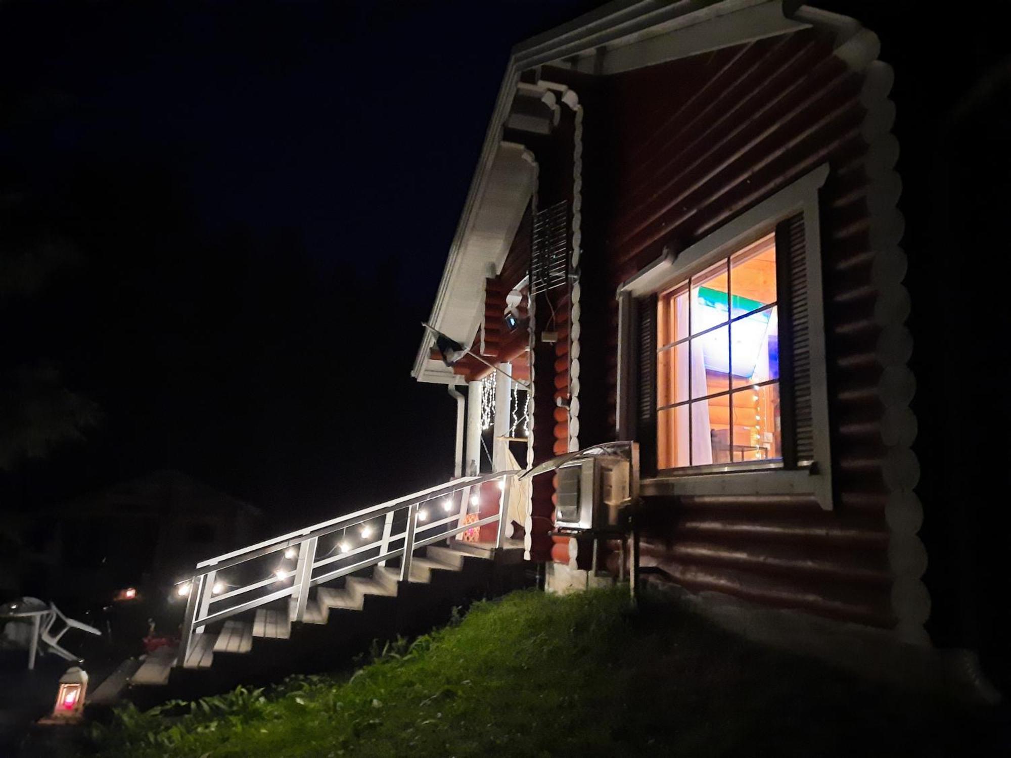 Lapin Villa Hiisi Joen Rannalla Ranua Eksteriør billede